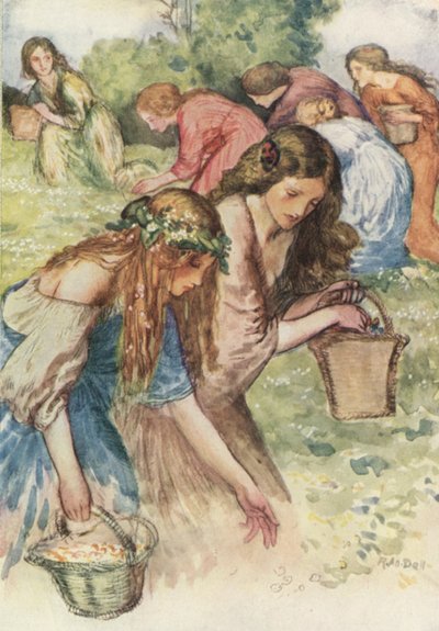Prothalamion by Edmund Spenser by Robert Anning Bell